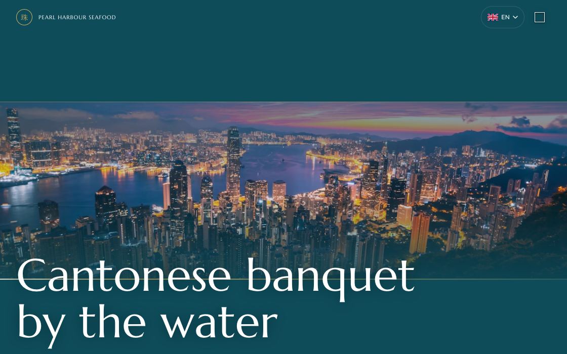 Hong Kong skyline and harbour at dusk